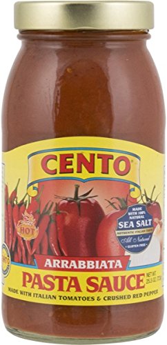 Cento - Italian Arrabbiata (Spicy) Sauce, (2)- 26 oz. Jars