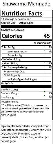 Teta Foods Shawarma Marinade 64 FZ (64 FZ)