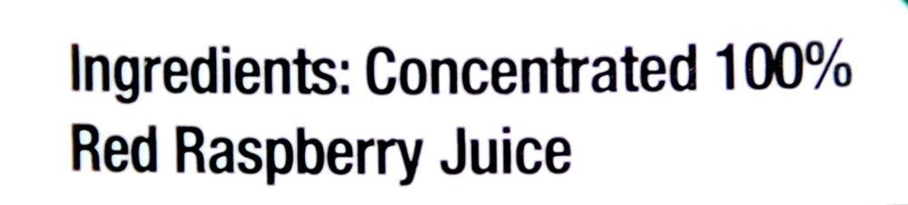 FruitFast 100% Pure Red Raspberry Juice Concentrate - 32 oz Quart Bottle | No Added Sugar, Unsweetened Raspberry Extract for Drinks, Smoothies