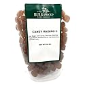 Candy Raisins, Bulk Size, (1 lb. Resealable Zip Lock Stand Up Bag)
