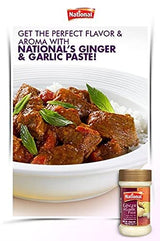 National Foods Ginger & Garlic Paste 28.50 oz (750g) | Freshly Grinded | Traditional South Asian Taste Enhancer | PET Jar