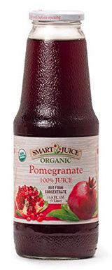 Smart Juice Organic Pomegranate Juice - 33.8 fl oz (1L) - (Case of 6)