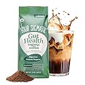 Four Sigmatic Gut Health Organic Ground Coffee | Medium Roast, Immune Boosting Probiotic Mushroom Coffee with Chaga & Turkey Tail for Gut Health