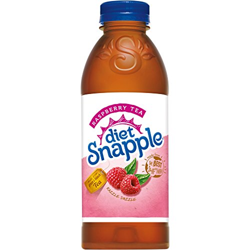 Snapple Diet Raspberry Tea, 20 Fl Oz (Pack of 24)