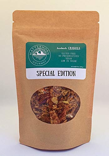 Matterhorn Gourmet Special Edition Granola Gluten Free Vegan Low in Sugar