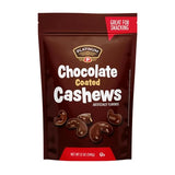 Platinum - Chocolate Coated Cashews 12 oz Resealable Pouch | Chocolate Candy Covered Flavored Cashew, Roasted Nuts | Individual Snack Packs for On