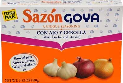 Goya Foods Sazón Seasoning with Garlic and Onion, 3.52 Ounce (Pack of 18)