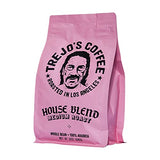 Trejo’s Tacos House Blend Medium Roast Whole Bean Coffee 12 Oz (Pack of 1) - Made with 100% Arabica Beans - Smooth Balanced Taste with Chocolate