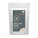 Healthy Bean Organic Ground Coffee Thrive Morning Blend - Low Acid Coffee Grounds for Sensitive Stomach - Medium Roast Blend, USDA Organic, High