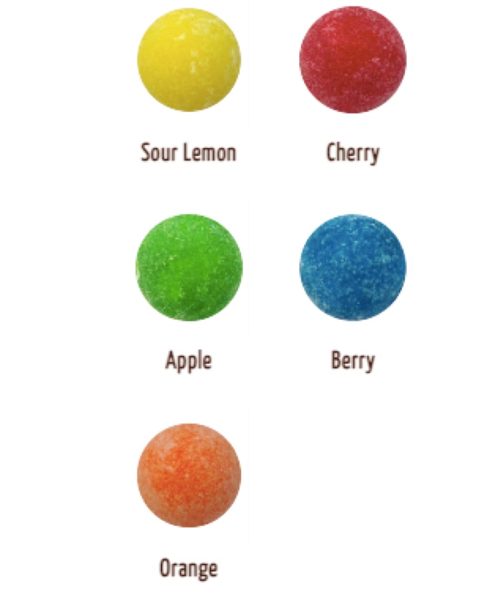 Cry Baby Candy Candy Sour Bubble Gum Balls Gum Pack Crybaby Gum Gumballs Bulk Sour Candies (3 Pound)
