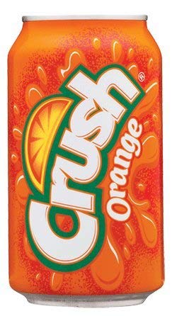 Crush Orange Soda, 12 fl oz cans, 12 pack