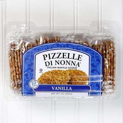 Pizzelle Di Nonna Italian Waffle Cookie (Vanilla)