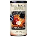 The Republic of Tea - British Breakfast Tea 2.8 oz Tin, 50 Tea Bags, Gourmet Black Tea | Caffeinated