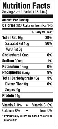 Xtra-Cal Plus High Calorie Mix, Packets, 50 Units 1.5 oz