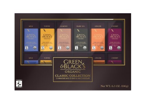 Green & Black's Organic Classic Collection, 6.34oz Gift Box