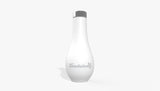 Toodaloo High Pressure Toilet Cleaning Spray Bottle, Soft Silicone, White with Chrome Lid, Easy to Clean, Remove Skid Marks, Diarrhea Overspray, or