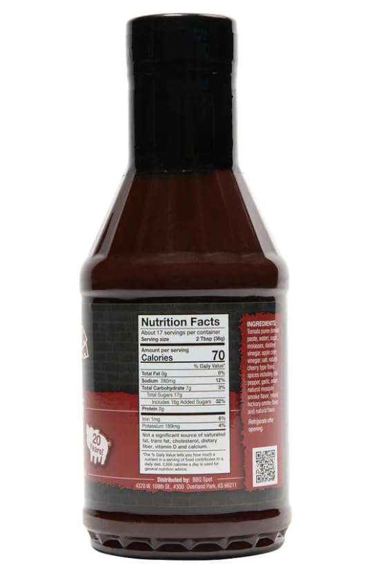 Three Little Pigs - Puff 'n' Huff Touch of Cherry BBQ Sauce - New Natural Formula - 21.3 oz.