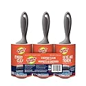 Scotch-Brite Everyday Clean Lint Roller, 3 Pack, Lint Remover for Pet Hair, Dark Clothes, Furniture, and Dusty Surfaces, Picks Up Fur & Fluff in Your