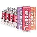 GORGIE Original Variety, Sugar-Free Natural Energy Drink Sparkling, Healthy Energy Drinks - Green Tea, Biotin, B Vitamins -150mg Caffeine, Vegan
