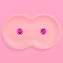 xo, Fetti Plastic Surgery Party Paper Plates - 25 pk, 9" | LGBTQ Bachelorette, Funny Party Decorations, Breast Implant Supplies, Recovery Gift