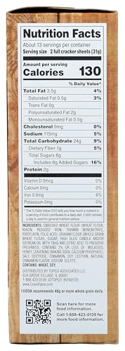 Crav'n Flavor, Cinnamon Graham Crackers