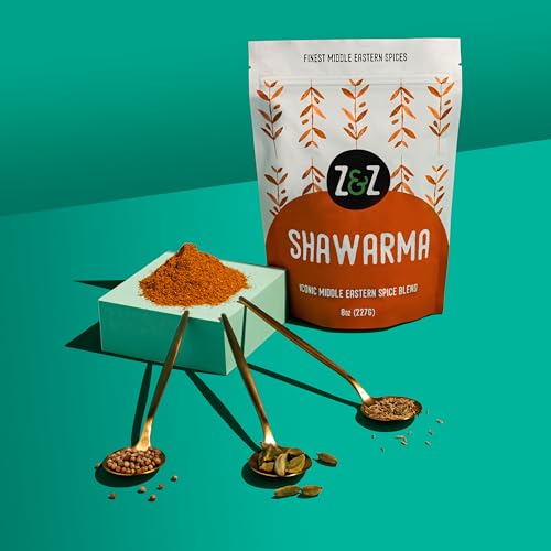 Shawarma by Z&Z | Classic Blend of Middle Eastern Spices | Beef & Chicken Shawarma Seasoning | Shawarma Spice Mix (Cumin, Paprika, Coriander, Garlic