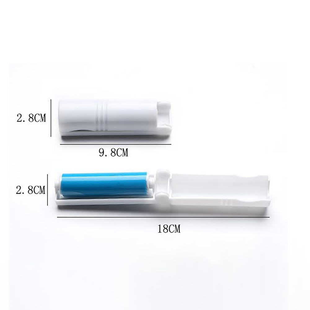 LJJCSFF 4pcs Pet Hair Remover Roller Reusable Sticky Lint Roller for Clothes Reusable Lint Roller for Pet Hair Washable Lint Remover for Clothes