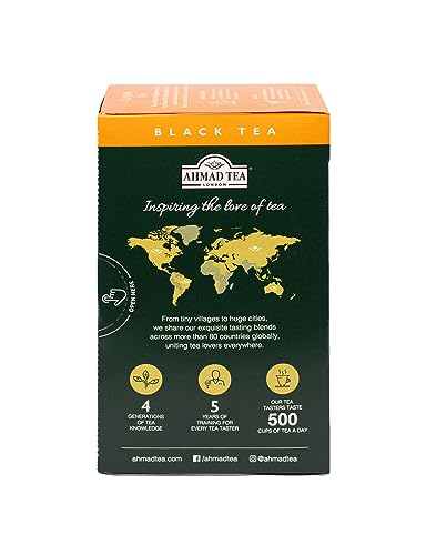 Ahmad Tea Ceylon Tea, 20-Count Boxes (Pack of 6)