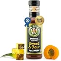 Mr. Spice Organic Sweet and Sour Sauce, Salt Free Sweet & Sour Dipping Sauce (5 mg/serving), Gluten Free, Low Sodium Sauces for Marinade and Wok, No