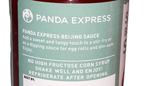 Panda Express Sweet Chili Sauce and Sweet & Tangy Beijing Sauce 2 pack