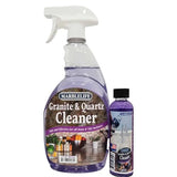 Marblelife Granite & Quartz Cleaner Kit, Ready-to-Use 32 oz Spray Cleaner + 4 oz Concentrate Refill, Daily Quartz & Granite Countertop Cleaner