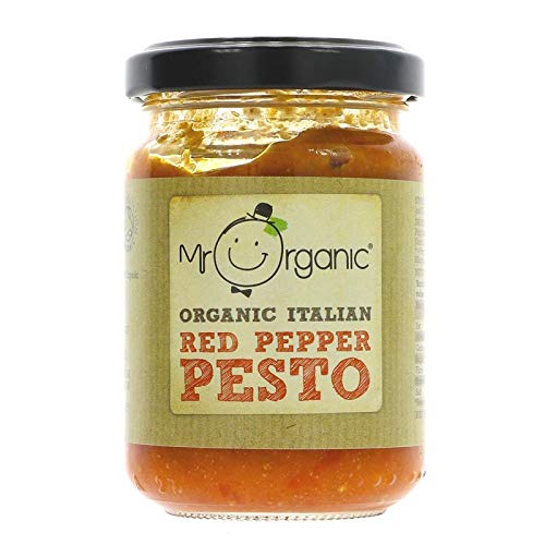 Mr Organic Red Pepper Pesto 130g - Pack of 6