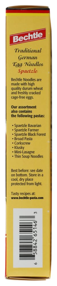 Bechtle Spaetzle (Traditional German Egg Noodles) 9-Ounce Box (Pack of 12) by Bechtle