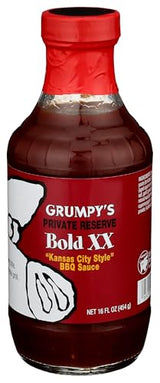 Grumpy's, BBQ Sauce Kansas City, 16 Fl Oz