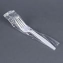 Individually Wrapped Plastic Utensil (100, White Fork)