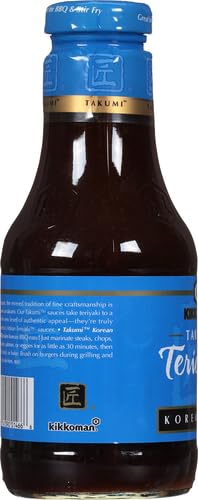 Kikkoman Takumi Teriyaki Sauce, Korean BBQ, Chicken, 21.25 Ounce
