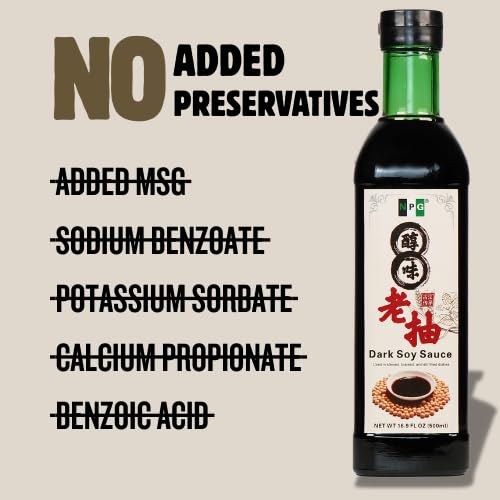 NPG Dark Soy Sauce 16.9 fl oz, All Purpose Umami Seasoning