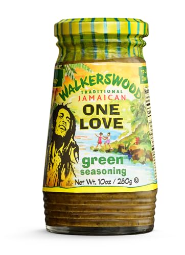 Walkerswood Traditional Jamaican All Purpose Mix and Blenda Green Seasoning, 10 oz (Packaging May Vary)