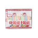 ZEESOON Apollo Straw Korea Candy (10g x 18 packs) , Old School Childhood Korean Snack