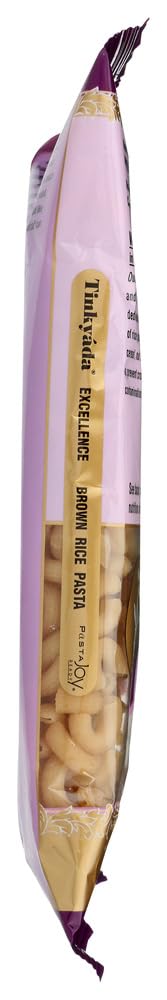PACK OF 12 - Tinkyáda Pasta Joy Ready Elbow Brown Rice Pasta, 16 oz