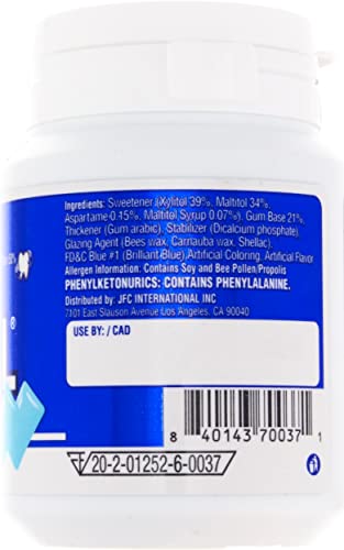 Lotte Xylitol Fresh Mint Gum 2.04 OZ (Pack of 1)