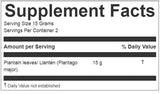 Hanan Peruvian Secrets Plantain (Llanten) Loose Herbal Tea |100% Natural Herb from the Andes Mountains | 1.06 oz / 30g |