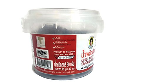 Maepranom Original Authentic Thai Taste Chili Paste Smoked Fish 90g(3.17oz)