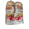 Thomas' Bagels Plain, No High Fructose Corn Syrup, 10 grams of protein, 12 Pre-Sliced Bagels, 40 oz