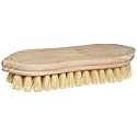 Weiler 44023 9" Block Size, White Tampico Fill, Pointed Wood Block, Hand Scrub Brush, 9" Block, 1-1/8" Trim Length