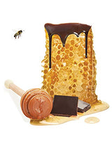 Chuao Chocolatier Honeycomb Gourmet Dark Chocolate Bars | No Preservatives | For Gift Baskets, Christmas, Birthday| 12 Ct