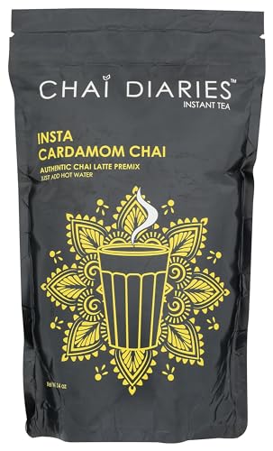 Chai Diaries, Tea Chai Instant Cardamom Authentic Premix, 35.2 Ounce