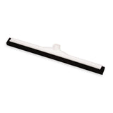 Carlisle FoodService Products 36622200 Commercial Foam Rubber Floor Squeegee with Plastic Frame, 22" Length, White-Black