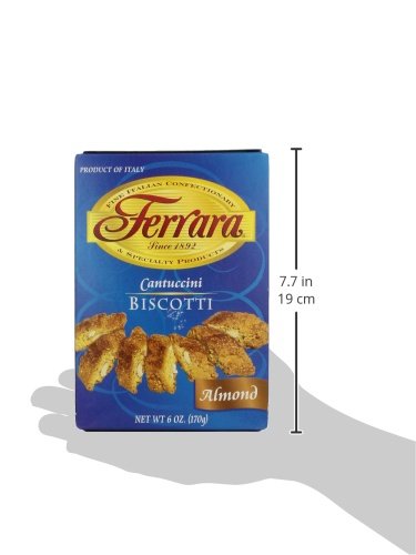 Ferrara Cantuccini Biscotti, Almond, 6 Ounce