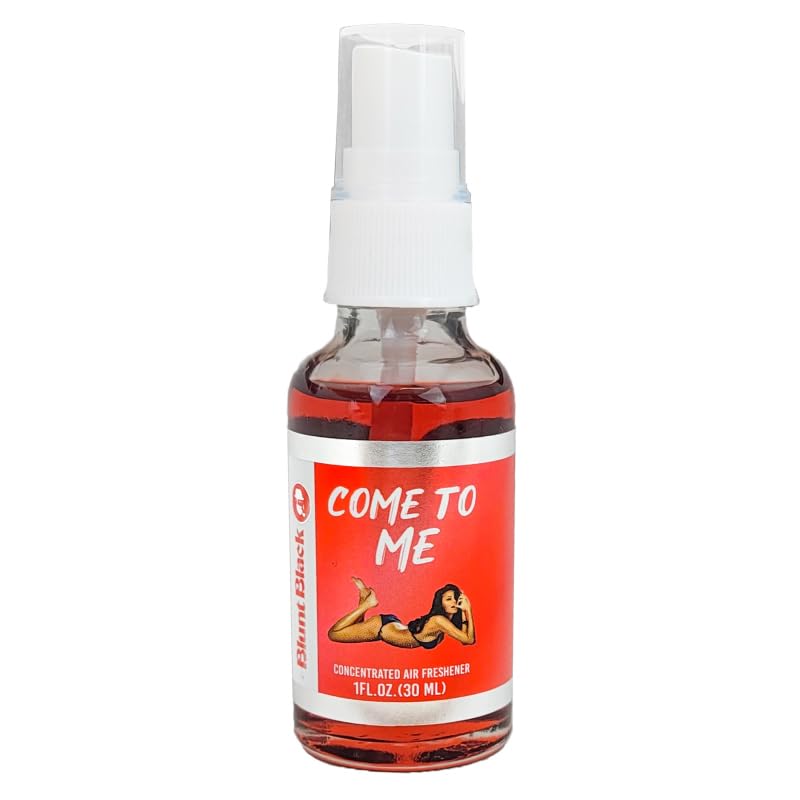 Blunt Black Concentrated Air Freshener Spray 1 oz. Glass Bottle - Come To Me Scent 3-Pack
